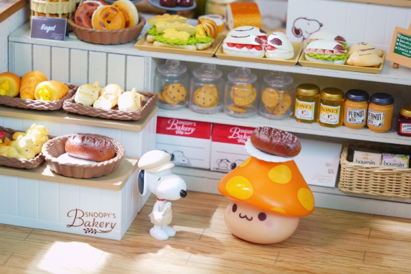史努比的面包店 超多的史努比主题面包！