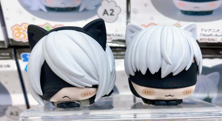 尼尔：自动人形 动画版 午睡猫咪 精细小人偶