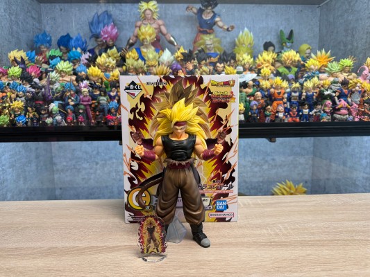 一番赏 超级龙珠英雄-第五任务 MASTERLISE C奖 黑衣战士（超级赛亚人3・黑暗龙珠强化）