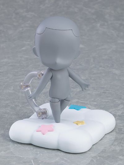 粘土人配件系列 装饰台座（云/草/土）