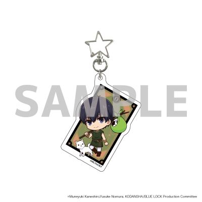 蓝色监狱 集换式星型扣亚克力挂件 塔罗牌01 Q版角色插画