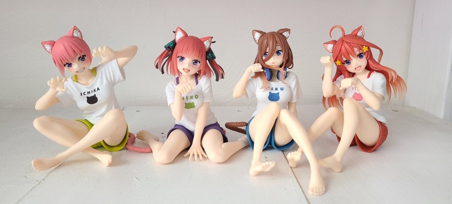 Desktop Cute 五等分的新娘∬ 中野三玖~新绘制猫咪居家服~