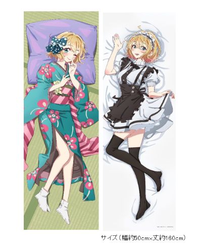 租借女友 第三季 原创插画 抱枕枕套 和服×女仆装