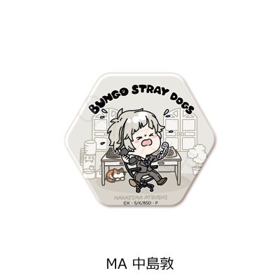 文豪野犬 第二弹 六边型徽章 Mocho系列