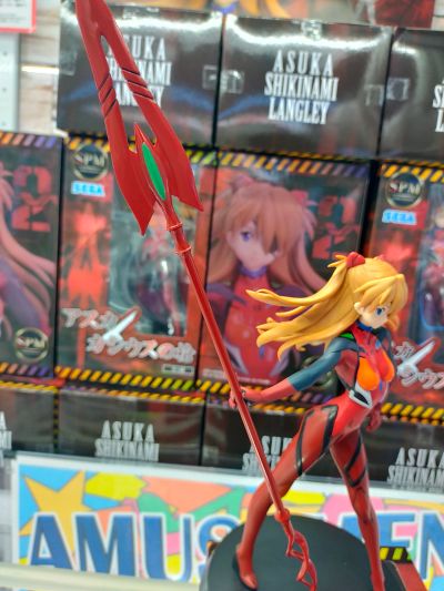 超级景品 新世纪福音战士新剧场版 明日香+卡西乌斯之枪