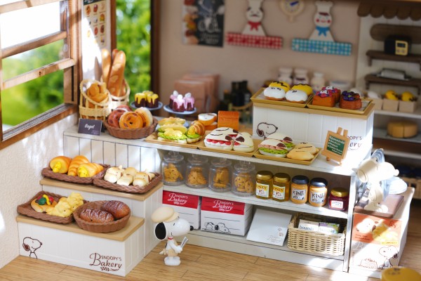 史努比的面包店 超多的史努比主题面包！