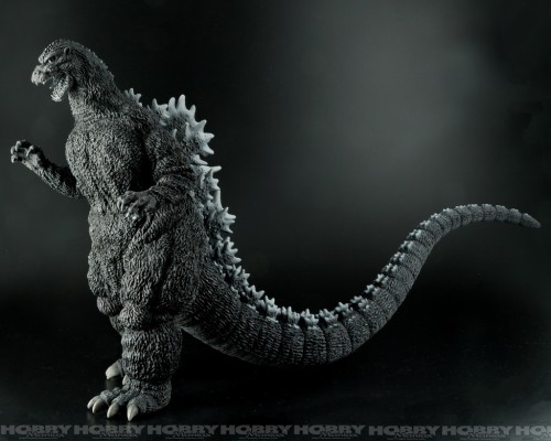 一番赏ONLINE 酒井祐司超绝造型 怪兽收藏 哥斯拉大战碧奥兰蒂 C奖 哥斯拉（1989）黑白配色