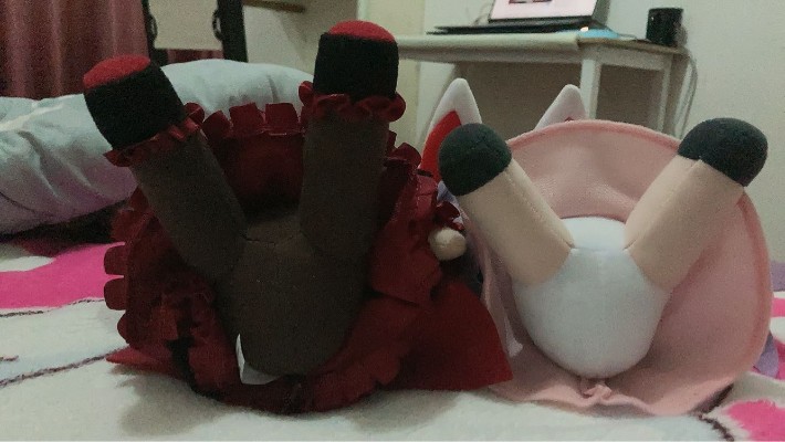 四色战记 冰雪帝国 毛绒玩偶 露比·罗丝