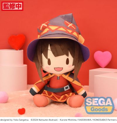 为美好世界献上祝福 第三季 Fuwa Petit可爱软绵绵玩偶 惠惠 L尺寸