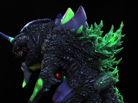 Q版拟真   初号机  哥斯拉觉醒形态