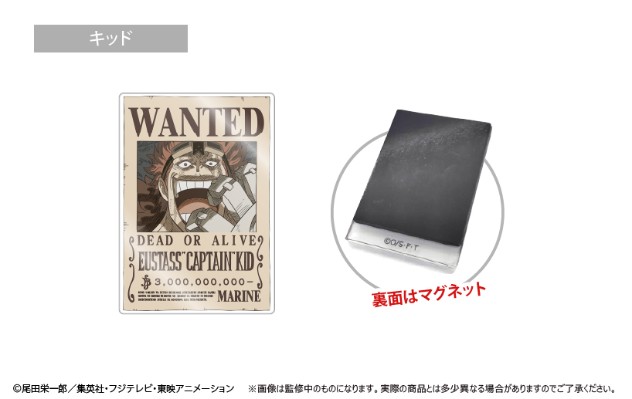 航海王 亚克力通缉令 磁铁卡片