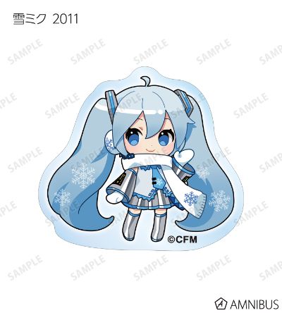 SNOW MIKU 2024 雪未来 集换式亚克力贴纸