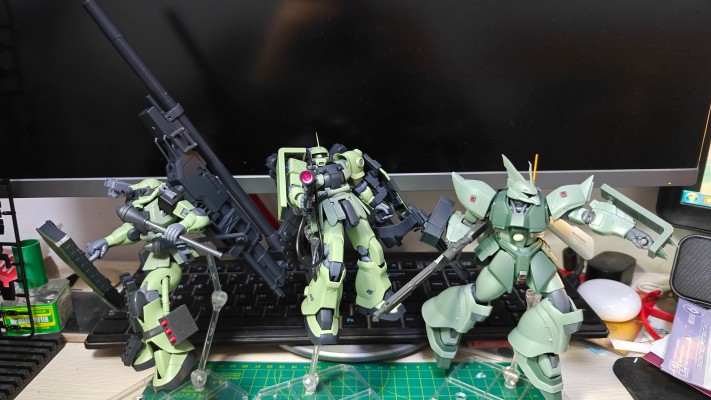 ROBOT魂 ＜机动战士系列＞    MS-06F 扎古Ⅱ（炮手专用） 剧中版