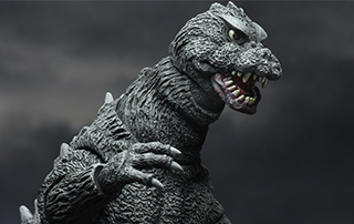 摩斯拉大战哥斯拉 哥斯拉 1964 可动模型