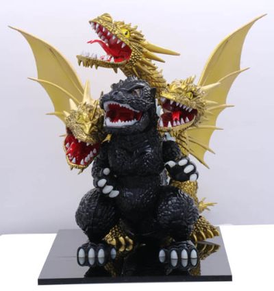 小哥斯拉系列 No.SPOT4 哥斯拉 VS 王者基多拉 对决套装