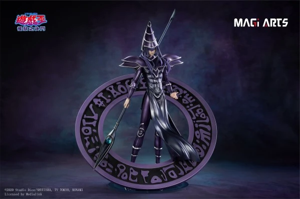 游戏王 怪兽之决斗 黑魔导师 电镀紫色
