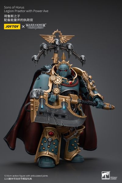 战锤:荷鲁斯叛乱 荷鲁斯之子 配备能量斧的执政官