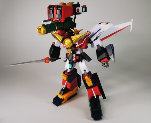 SMP [SHOKUGAN MODELING PROJECT] 勇者特急 凯撒车厢+暴风动轮剑