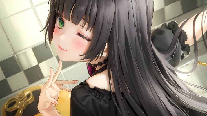 微笑的表情呢？