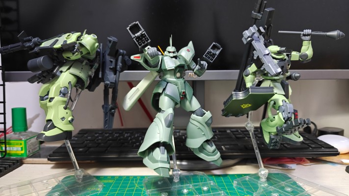 ROBOT魂 ＜机动战士系列＞    MS-06F 扎古Ⅱ（炮手专用） 剧中版