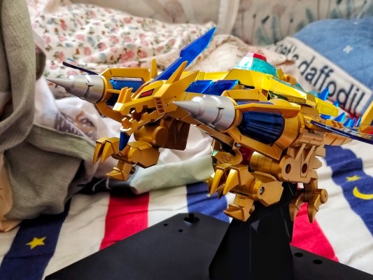 THE合体 古立特宇宙 古立特（宇宙形态）和 大煌翼炎龙（暂译）