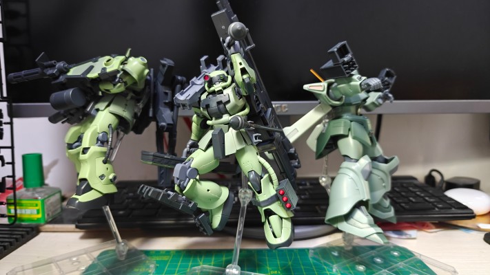 ROBOT魂 ＜机动战士系列＞    MS-06F 扎古Ⅱ（炮手专用） 剧中版