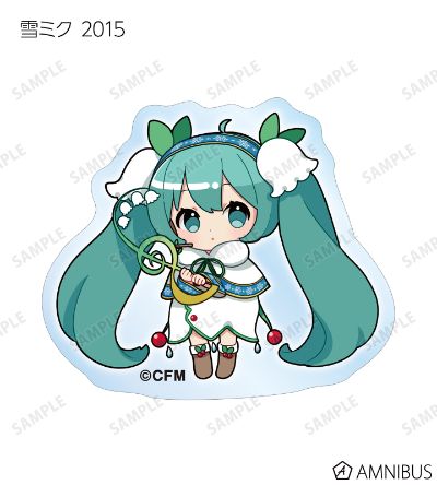 SNOW MIKU 2024 雪未来 集换式亚克力贴纸