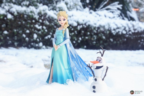 figma#308 冰雪奇缘 艾莎&雪宝