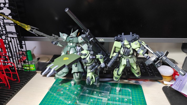 ROBOT魂 ＜机动战士系列＞    MS-06F 扎古Ⅱ（炮手专用） 剧中版