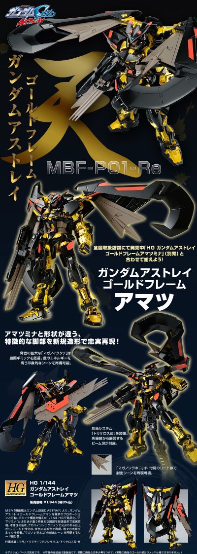 HG 机动战士高达SEED ASTRAY 异端高达金色机天