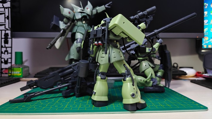 ROBOT魂 ＜机动战士系列＞    MS-06F 扎古Ⅱ（炮手专用） 剧中版