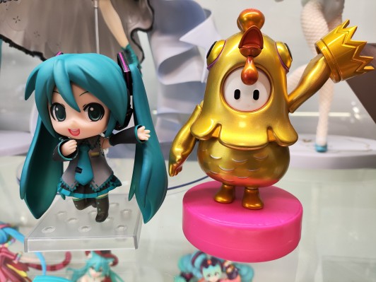 糖豆人 可动模型套装传奇版： 橙汁/金色小鸡套装（暂译）