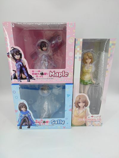 因为太怕痛就全点防御力了。  梅普露