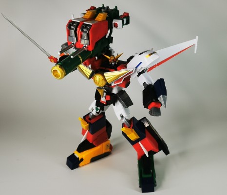 SMP [SHOKUGAN MODELING PROJECT] 勇者特急 凯撒车厢+暴风动轮剑