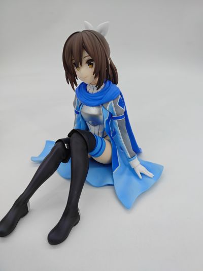 因为太怕痛就全点防御力了。  梅普露