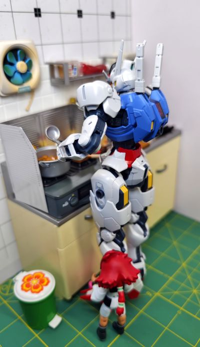 AQUA SHOOTERS 机动战士高达 水星的魔女 斯莱塔+米奥莉奈