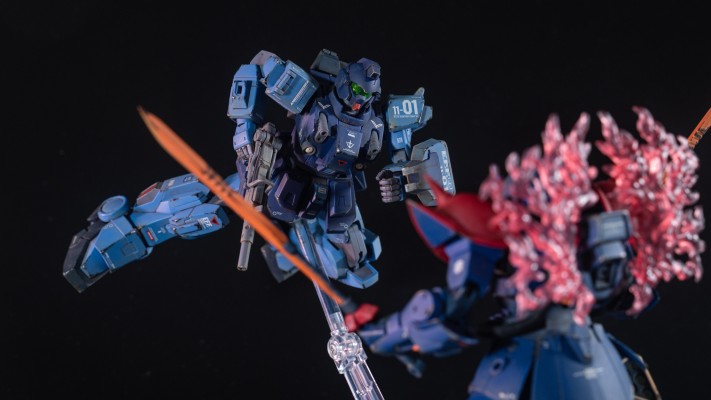 ROBOT魂＜机动战士系列＞  机动战士高达外传 苍蓝宿命 RX-79BD-1 苍蓝宿命1号机 剧中版