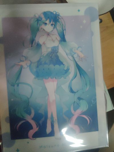 初音未来 塑料文件夹