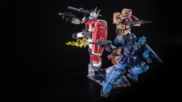 ROBOT魂＜机动战士系列＞  机动战士高达外传 苍蓝宿命 RX-79BD-1 苍蓝宿命1号机 剧中版