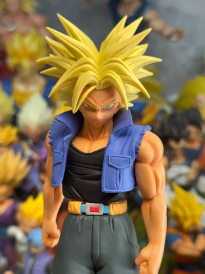 SOLID EDGE WORKS-出阵系列-11 龙珠Z 银河最强战士 B款 超级赛亚人特兰克斯