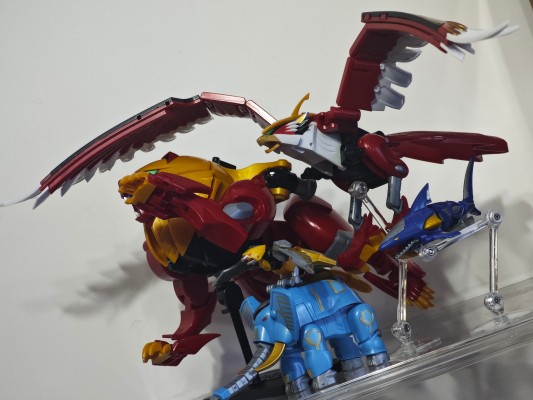 SMP [SHOKUGAN MODELING PROJECT] 百兽战队牙吠连者 牙吠狮子 与 牙吠大象