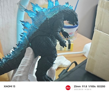 S.H.MonsterArts 哥斯拉（2014）热能射线