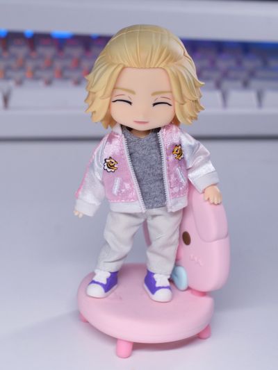 粘土娃 服装套组 棒球衫 粉色