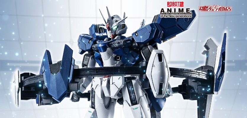 ROBOT魂＜机动战士系列＞    XVX-016RN  风灵高达（改修型） 剧中版~寂静零号~
