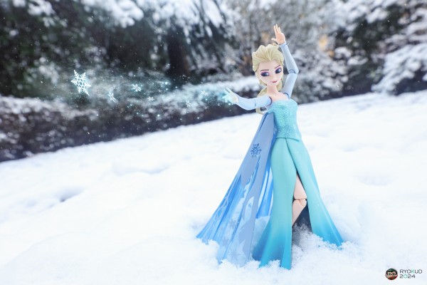 figma#308 冰雪奇缘 艾莎&雪宝