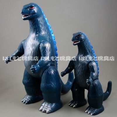 经典哥斯拉450 昭和形象版 （黑红眼）桥本玩具店限定