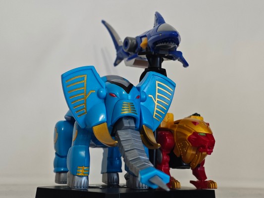 SMP [SHOKUGAN MODELING PROJECT] 百兽战队牙吠连者 牙吠狮子 与 牙吠大象