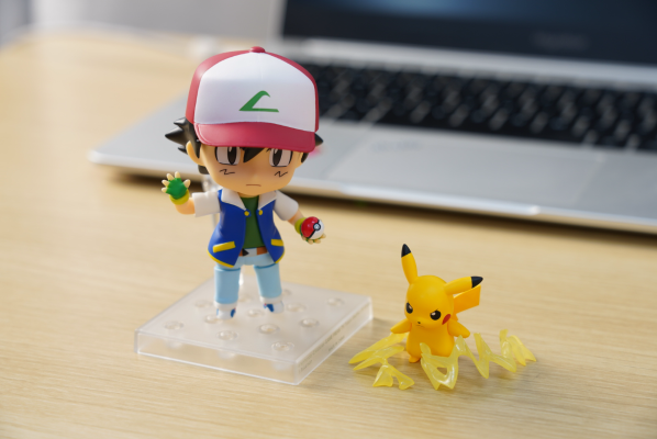 粘土人#800 精灵宝可梦 皮卡丘 与 小智