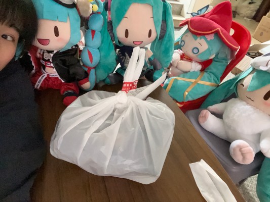 可爱软绵绵玩偶 初音未来系列 魔法未来2023 L尺寸