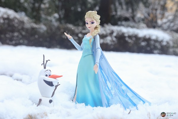 figma#308 冰雪奇缘 艾莎&雪宝